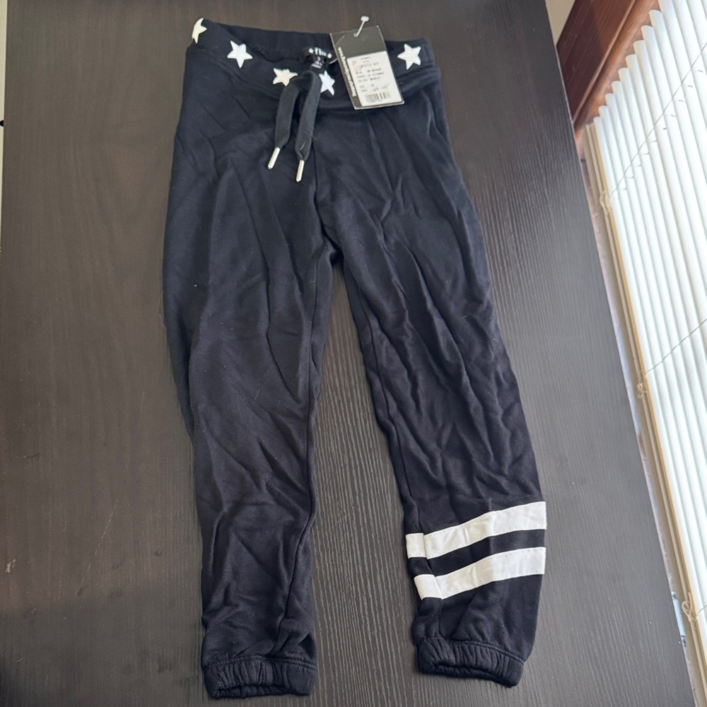 Flowers by Zoe Black Star and Stripe Joggers